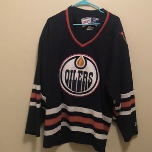 Vintage Edmonton Oilers NHL Jersey